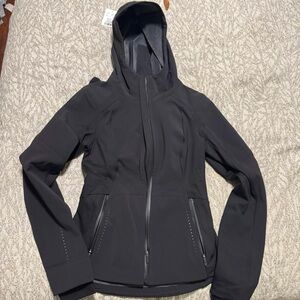 Women's Black Hooded Lululemon jacket brand new